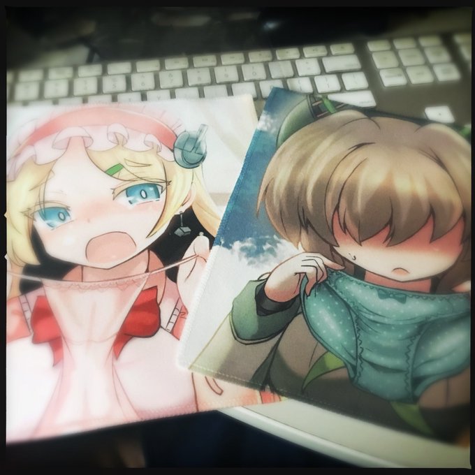 あと新作も出来てます。いつものおパンツ布。こちらは1つ500円。

汗拭いたり雨から戦利品保護に使って。

#戦艦少女 #戦艦少女R 