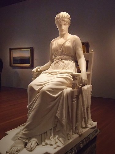 BasilioNovarti's tweet photo. Penelope on her throne.- Franklin Simmons-. [1890].[American sculptor].* https://t.co/NA9MrSlN6Z