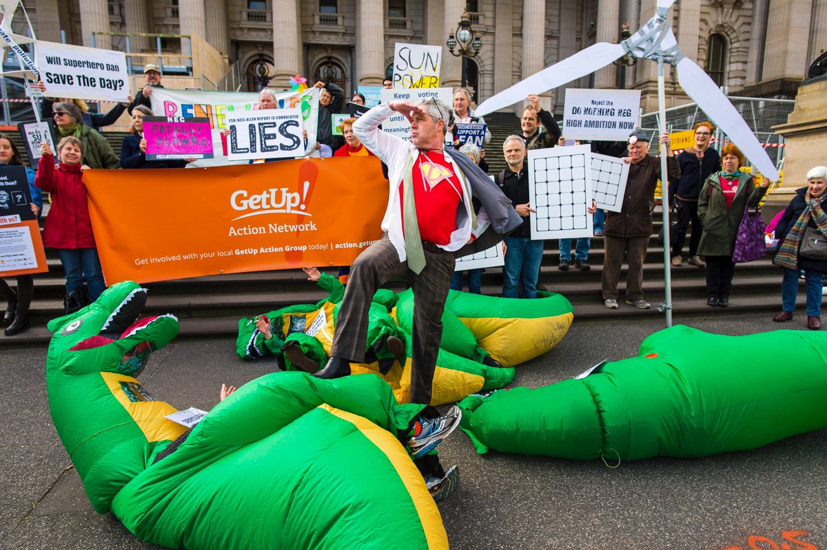 ActOnClimate's tweet photo. @GalileeBlockade @stopadani @LilyDAmbrosioMP @StopAdaniMelbs @DanielAndrewsMP Looks easy doesn't it @DanielAndrewsMP @LilyDAmbrosioMP
Victoria rides to the rescue along with @ShaneRattenbury and @DrAnthonyLynham to squash #Frydosaurus's #NEGlible, renewables wrecking and regional jobs crushing #NEG?
Stand up for additionality, #VRET, #QRET, 45%! #auspol https://t.co/A9gPtV803Y