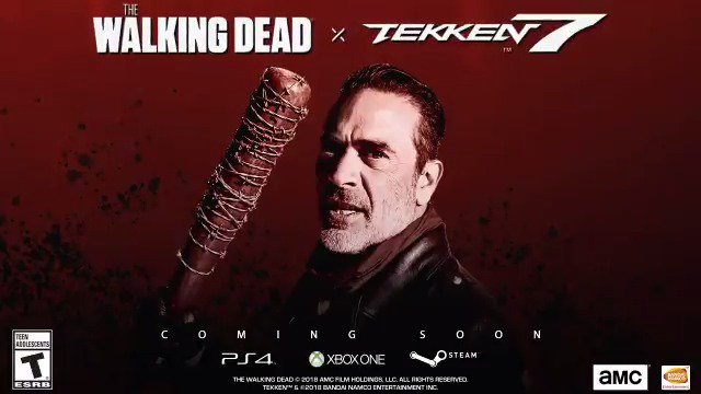 Negan from 'The Walking Dead' is coming to 'Tekken 7