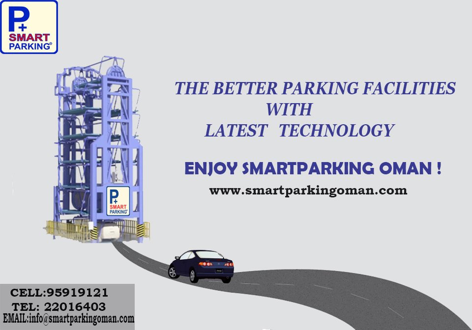 smartparkingom's tweet photo. #CarParkingSolution #Oman #EasyParking #AdvancedSolution #Muscat #SmartParkingOman #CarParkingSystemSupplier.

 For more information Contact us at :
 Tel: 22016403 / GSM: 95919121
 Email : info@smartparkingoman.com https://t.co/6KgBc5lniU