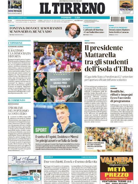 Il tirreno piombino elba oggi Il tirreno piombino elba oggi