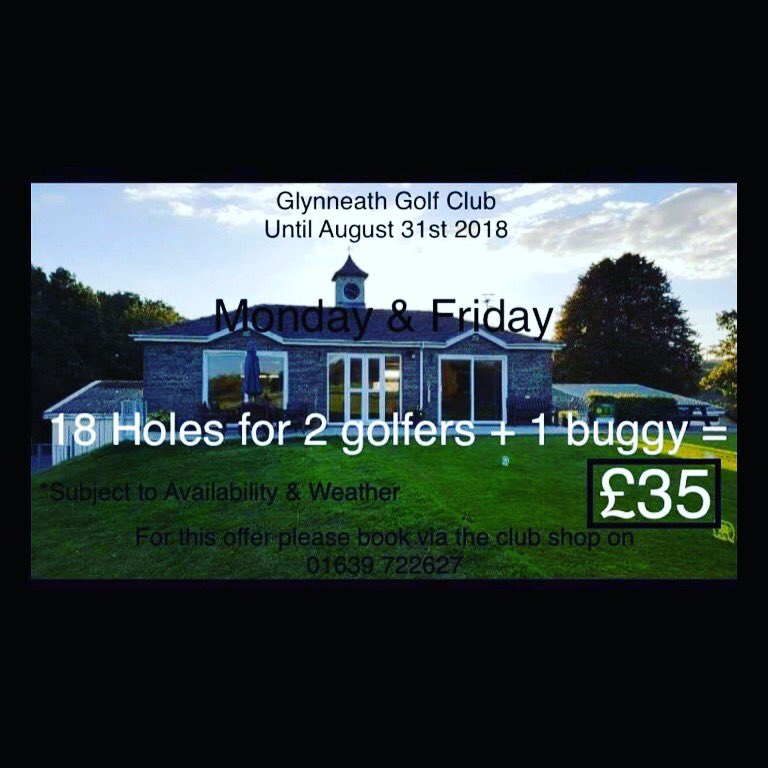 Glynneath Golf Club tweet media