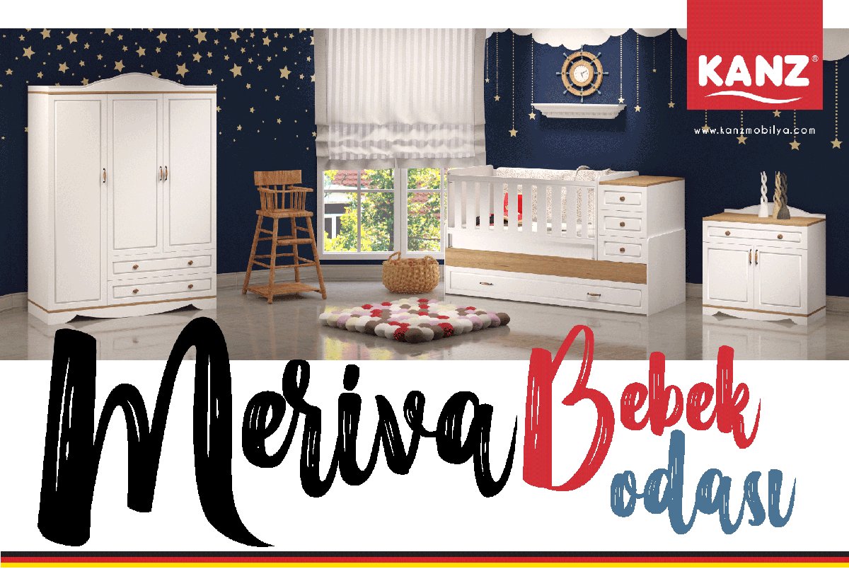 Meriva Bebek Odası takımındaki bu şıklık, bu kalite kimde var?  Bebeği için Kaliteyi ve konforu arayanların tercihi ;) 

---> Koleksiyonun tamamı : kanzmobilya.com
#bebekbeşikleri #beşik #karyola #bebekuykuseti #annebebek #bebekodasi #bebegim #yenidogan #yarisma #hediye