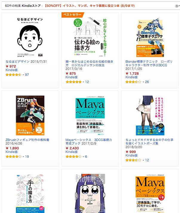 Mdn Books Twitter ನಲ ಲ Amazon Kindle情報 現在 下記のフェアが開催中です 50 Off イラスト マンガ キャラ表現に役立つ本 8 9まで T Co Iykloovipo イラスト 漫画のための構図の描画教室 手の描き方 などmdn書籍 雑誌のほか