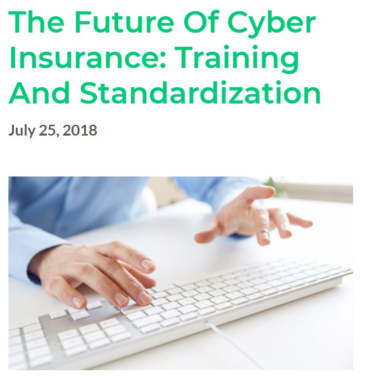 TheCyberSteve's tweet photo. Delighted to talk with cyber training firm, @threat_ready about the Future of Cyber Insurance. As all organizations advance to become #data companies  operating in the digital platform world, there are many questions to be answered! #Cyber #Insurance

https://t.co/8prjmJQePz https://t.co/YwSUSnG1Es