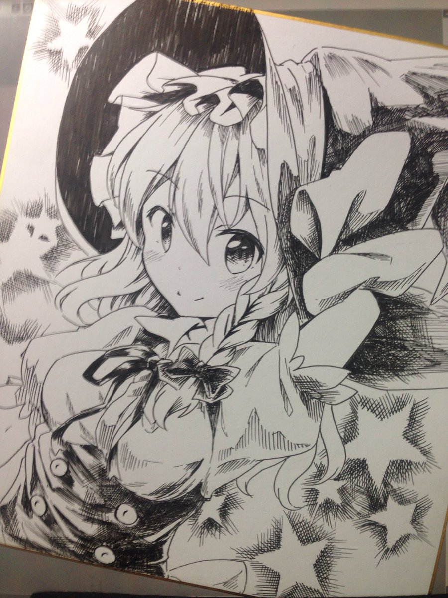 昨日のペン画練習絵 
