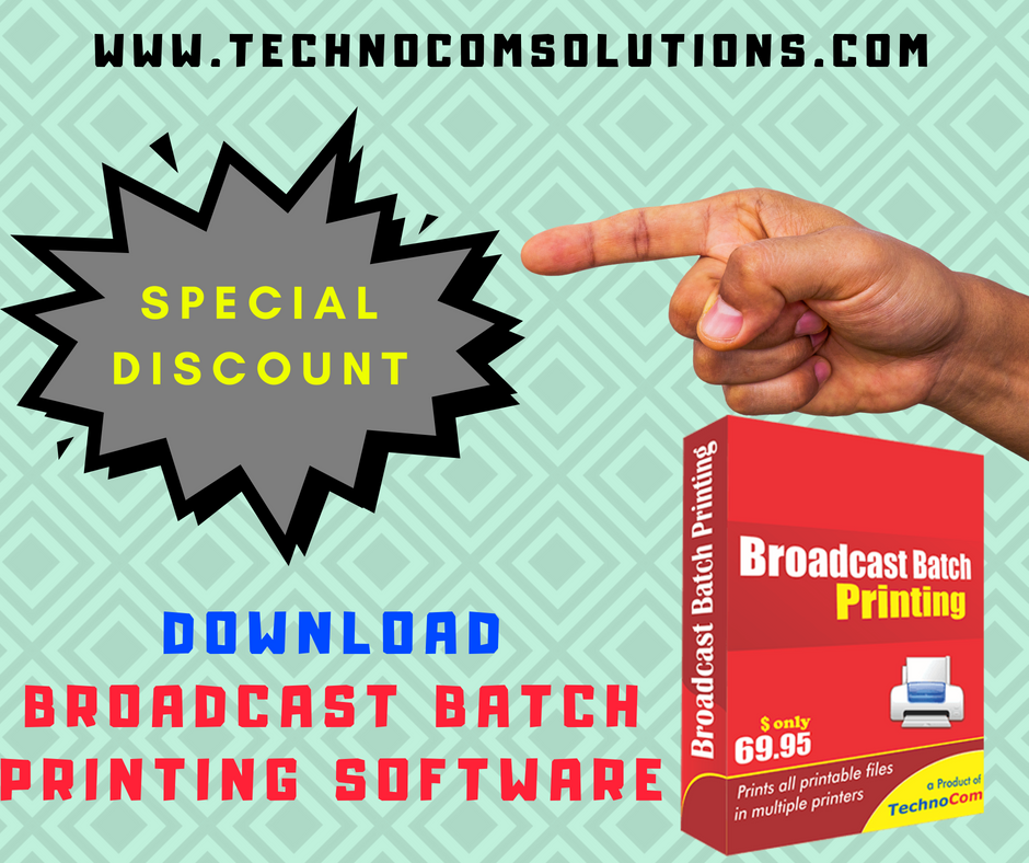 TechnocomS's tweet photo. Download Now!
Broadcast batch printing software
It helps to print multiple files to multiple printers in batch process.
https://t.co/PNsPgNgYUO
https://t.co/mhT9iw0yKX
#batchprinting #software #business #broadcastprinting #multipleprinting #batchprint #download #files https://t.co/IsCljlm739