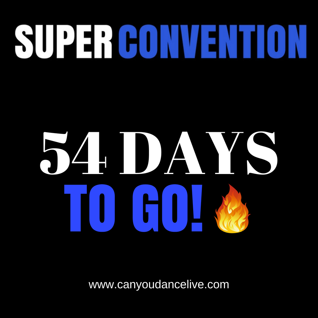 🔥🔥🔥 The countdown is ON! Are you ready for an EPIC two days of all things #dance - we cannot wait! 🎉 canyoudancelive.com