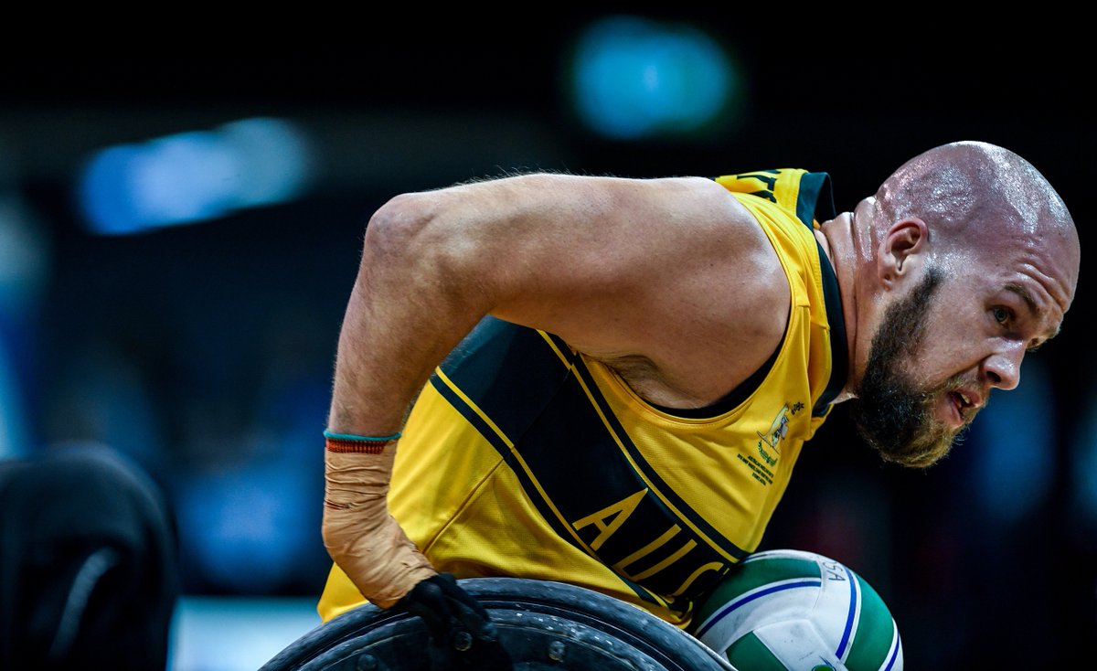 coderugbyau's tweet photo. Australia have thumped Sweden 71-38 in the second match of their wheelchair rugby world title defence in Sydney, going top of their pool: https://t.co/oBSZ1ne4ZD https://t.co/CiXt1qB588