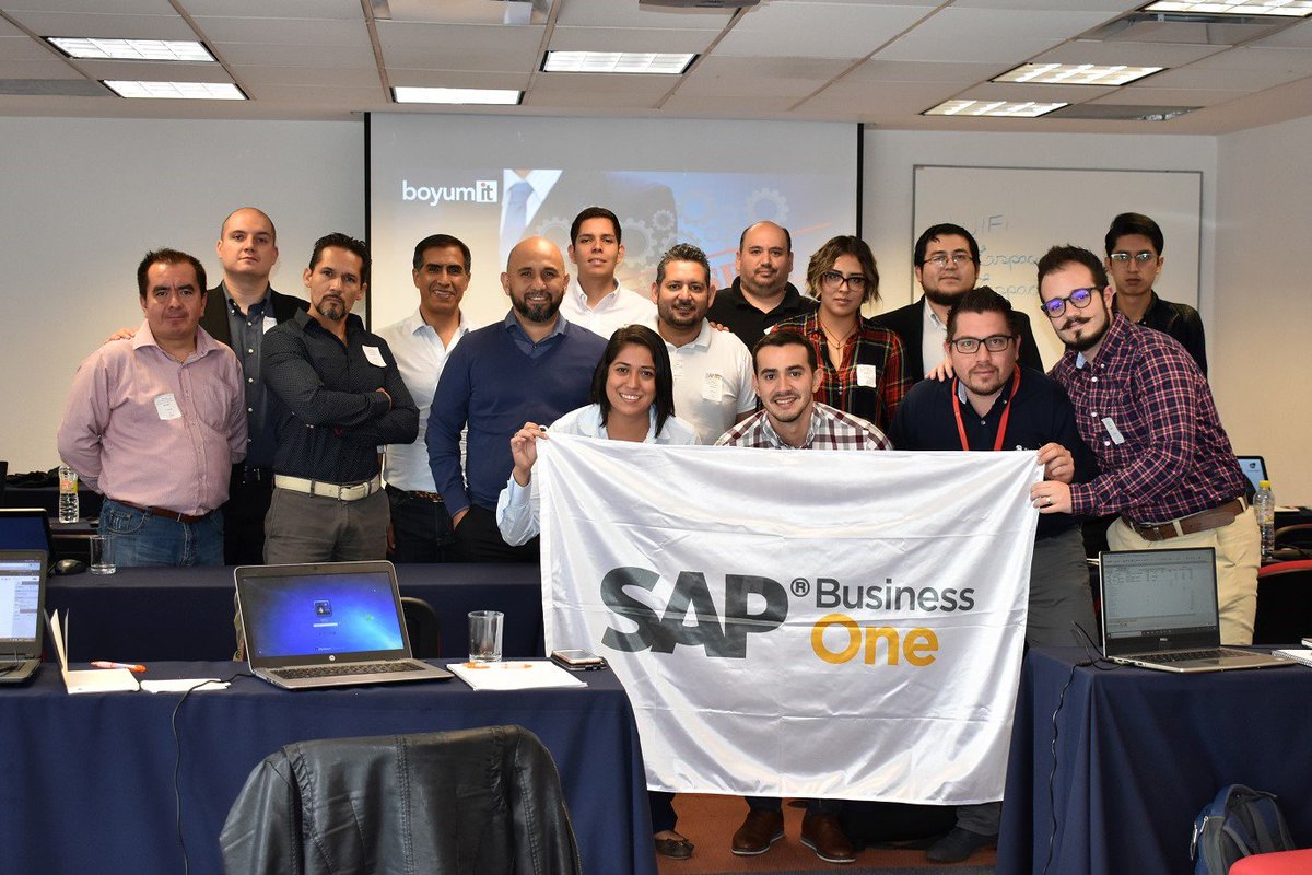 mikael_boyum's tweet photo. Thanks to all who participated in our @beasbyboyum  pre-sales course last week in Mexico! You made it possible for this workshop to be another successful training initiative :-) Feel free to send us your training suggestions: https://t.co/T1QxfW6u8R #SAPBusinessOne #BoyumLearning https://t.co/tC9QW8UPkp