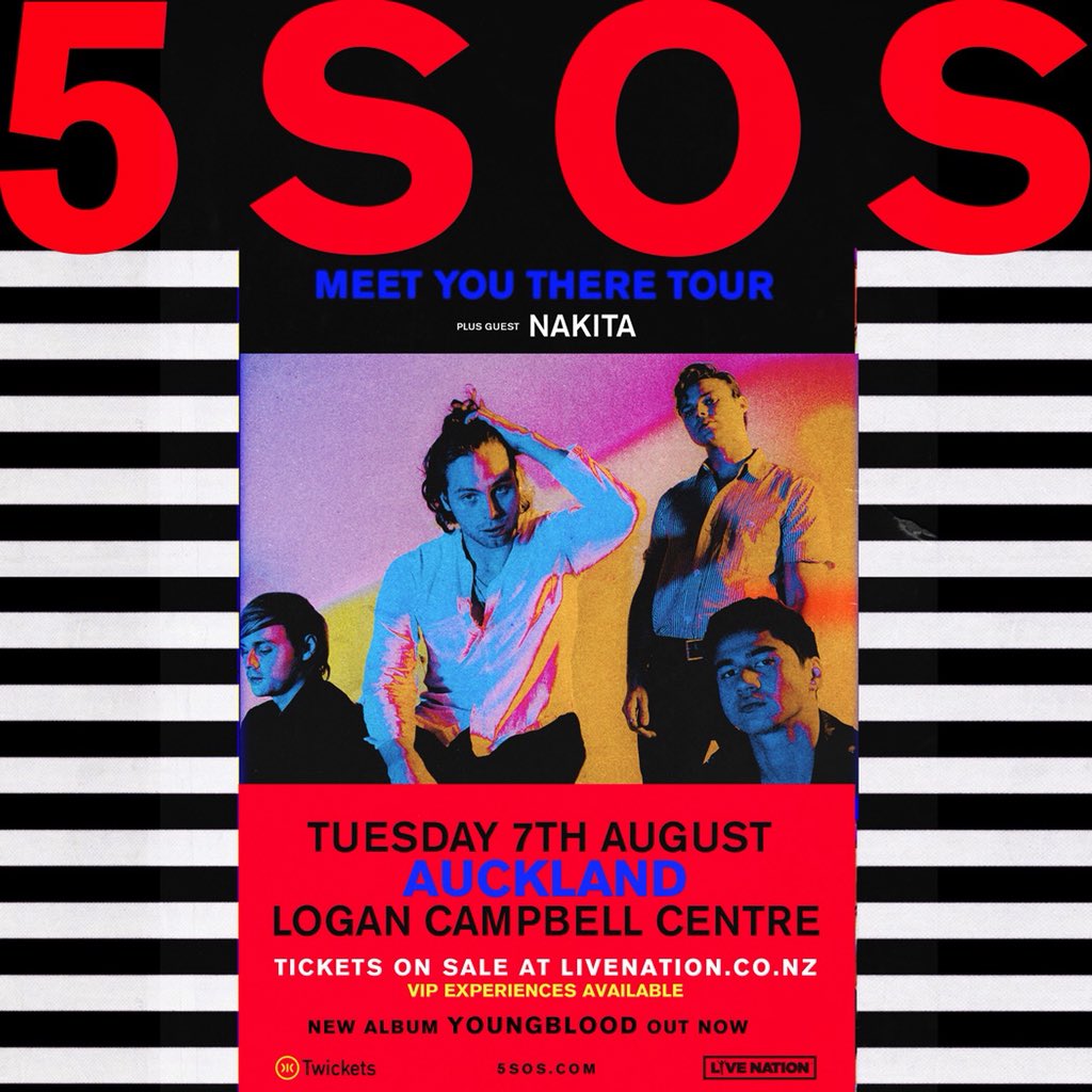 never imagined my name would be on a <a href="/5SOS/">5 Seconds of Summer</a> poster... ever. but wow, boy am I stoked to announce that tomorrow night i’ll be opening for ‘5 Seconds of Summer’ at the ‘Logan Campbell Centre’ in Auckland!
Tickets Available at @LiveNationOzNz 
SEE U THERE. 🆘