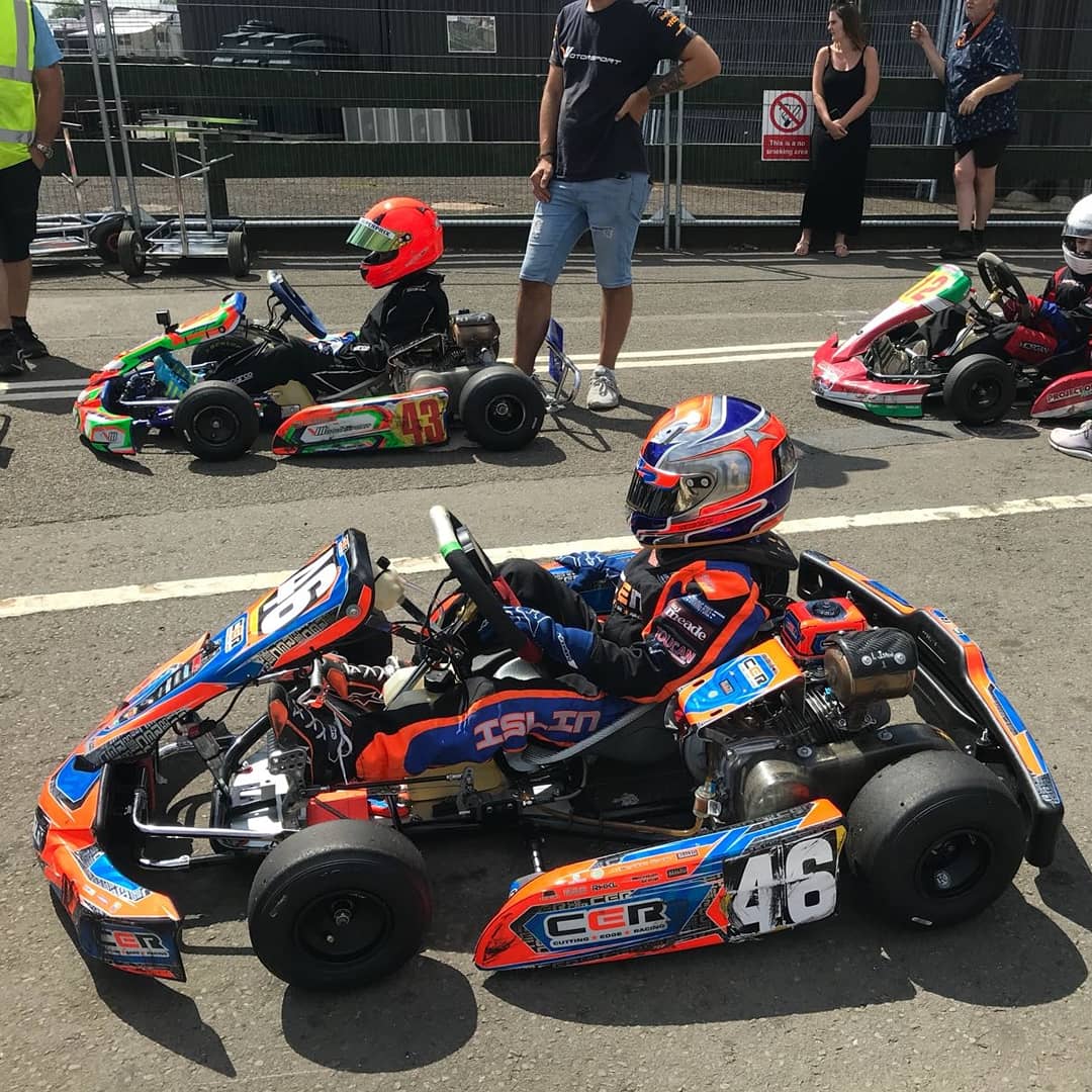 IslinLewis's tweet photo. Great day at @SheningtonKRC yesterday, took pole and won all heats, keep it up Lewis! 🏁

#Cuttingedgeracing #shenington #motorsport #autosport #fastlap #letsrace #dreambig #inspiredbythegreats #ayrtonsenna #senna #lewishamilton #poleposition https://t.co/ZWMBWqrpCn