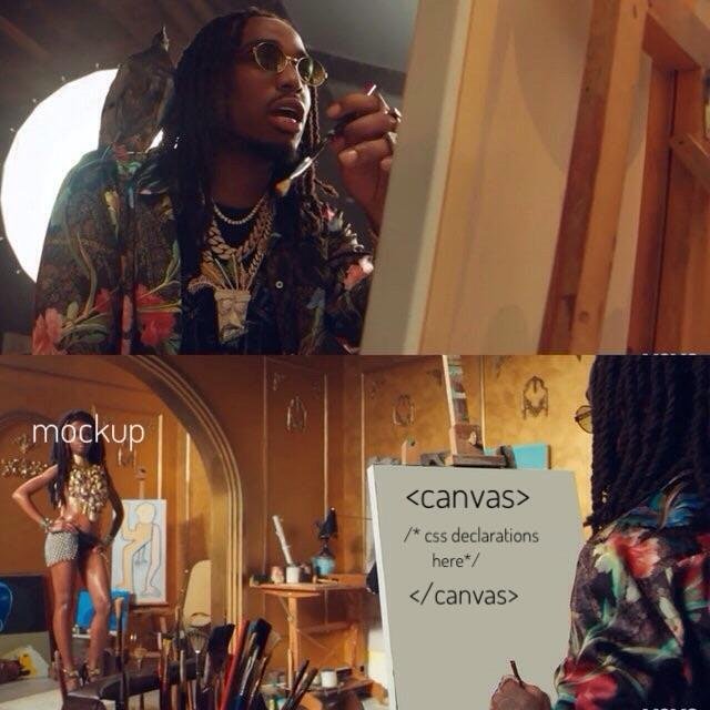 CodersInHoods's tweet image. #CodersMood

When you are true #frontender 👀🙈🤣

#100DaysOfCode #301DaysOfCode  #CSS #freeCodeCamp #frontend #reactjs  #VueJS #PWA  #CodeNewbie  #UI #uxdesign #WomenWhoCode #womenintech #javascript30 #backend