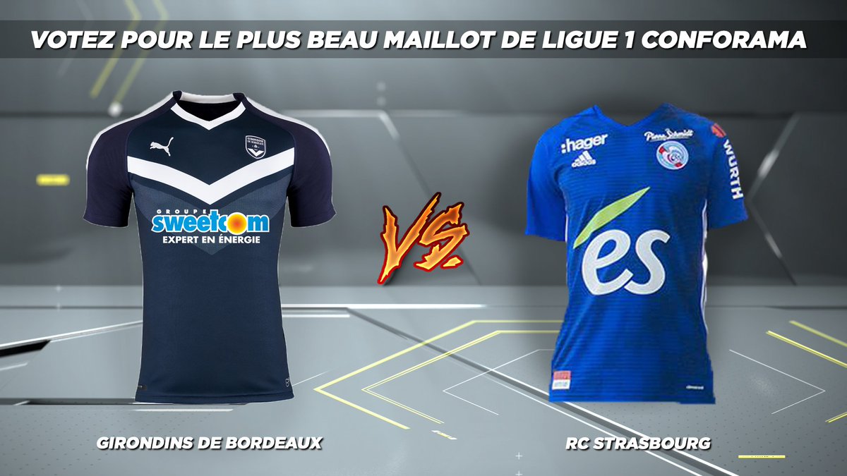 beINLigue1Confo's tweet image. [@Ligue1Conforama J-4⃣] 🗳️ Votez pour le plus beau maillot ! 👕 
🔁 RT pour celui des @girondins 
❤️ Aime pour celui du @RCSA 

#beINLIGUE1Confo