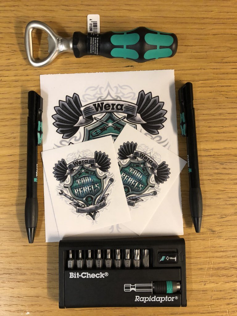 HscltdSales's tweet image. Morning campers!
To win a bit @weratoolsuk donated by @hifitoolrebel just retweet &amp;amp; follow. tradespeople only! Finishes Wednesday 5pm