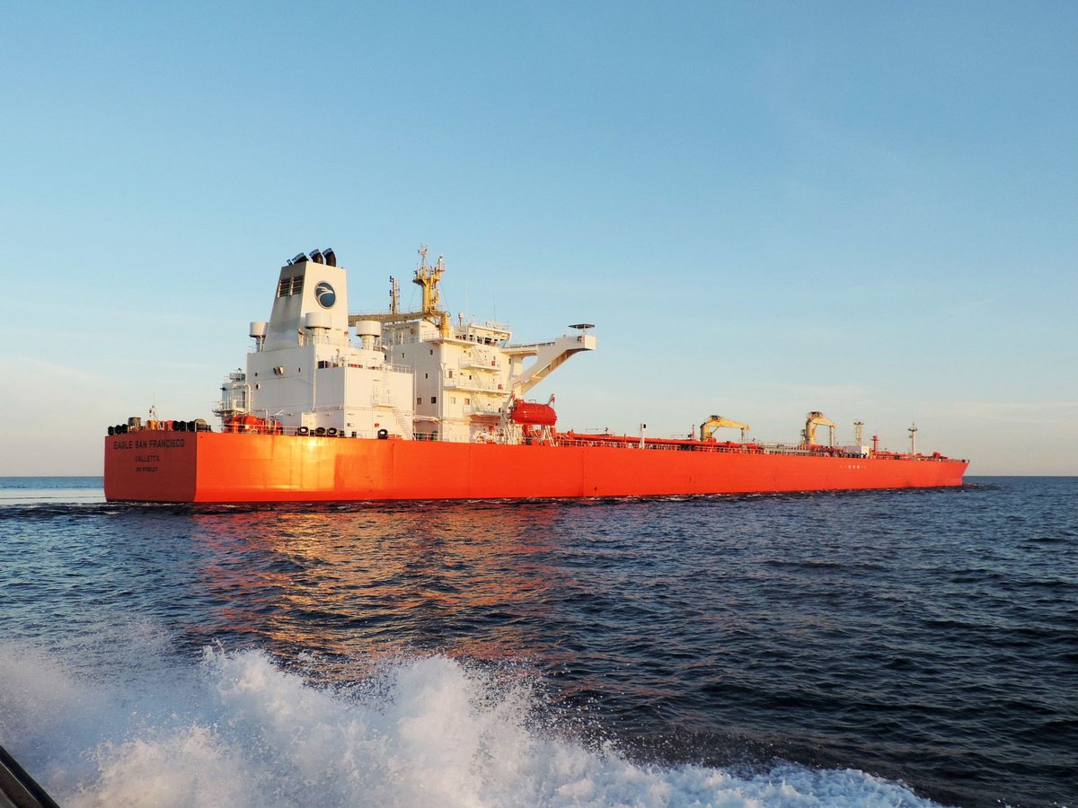 MTSGroupUK's tweet photo. MV 'Eagle San Francisco' called off #Brixham on Saturday to land a #DeepSeaPilot, you wouldn't miss this on the Horizon #BrixhamPilots @DeepSeaPilots #MTSPathfinder https://t.co/qin5aJpvKZ