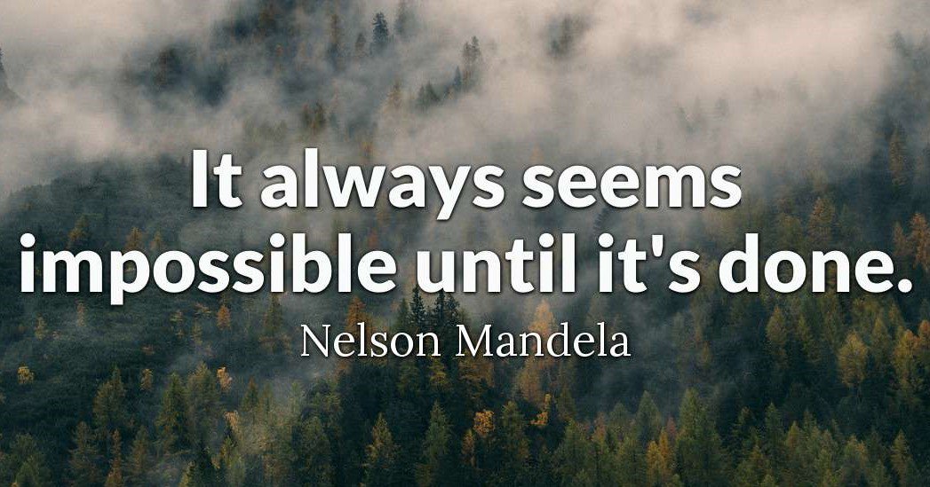 Never use the word impossible until you've tried #MondayMotivation