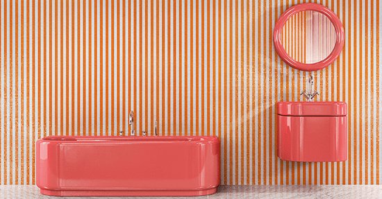 Badkamertrends 2018 - 2019
Laat de traditionele inrichting in de badkamer varen. Onder invloed van Instagram krijgt de badkamer steeds meer een verrassende look. Aanzichten die geheid fotogenieke kiekjes oplevert. bit.ly/2vjdFZx