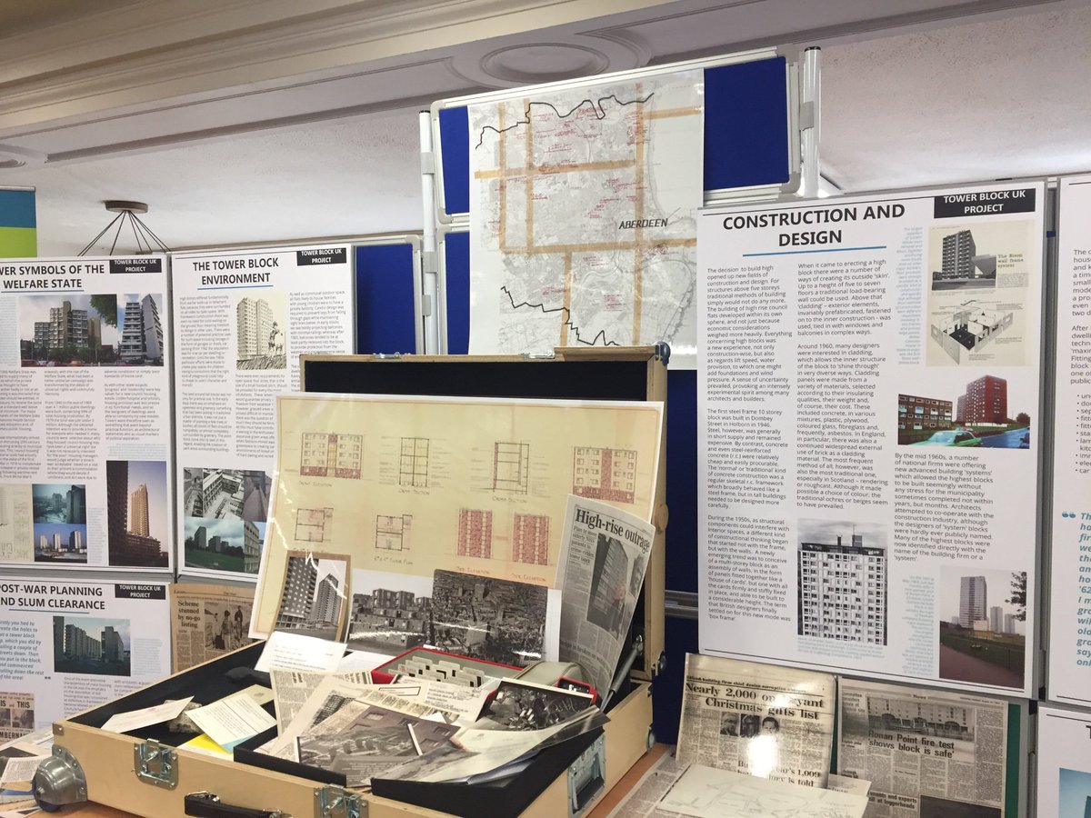 Tower_Blocks's tweet photo. There is still time to catch the Tower Blocks Exhibition at Aberdeen Central Library- in place until Saturday 11th August! #postwar #towerblocks #aberdeen https://t.co/WFk3by9usG