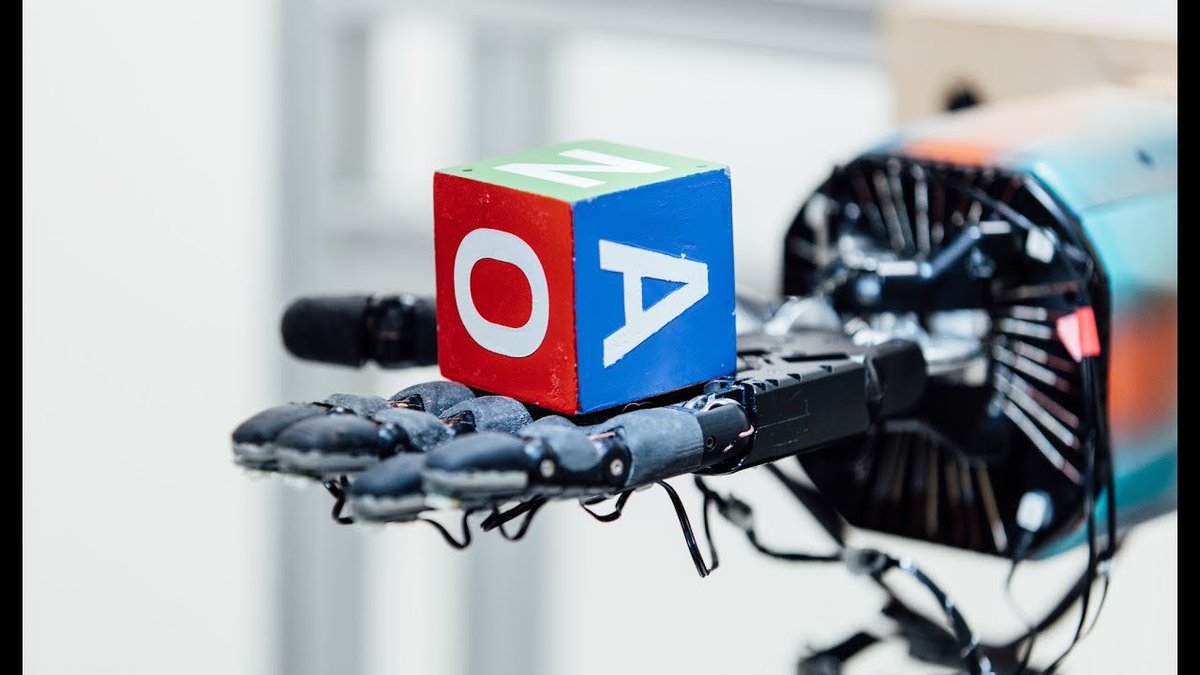 An AI-driven robot hand spent a hundred years teaching itself to rotate a cube dlvr.it/QdxkYf