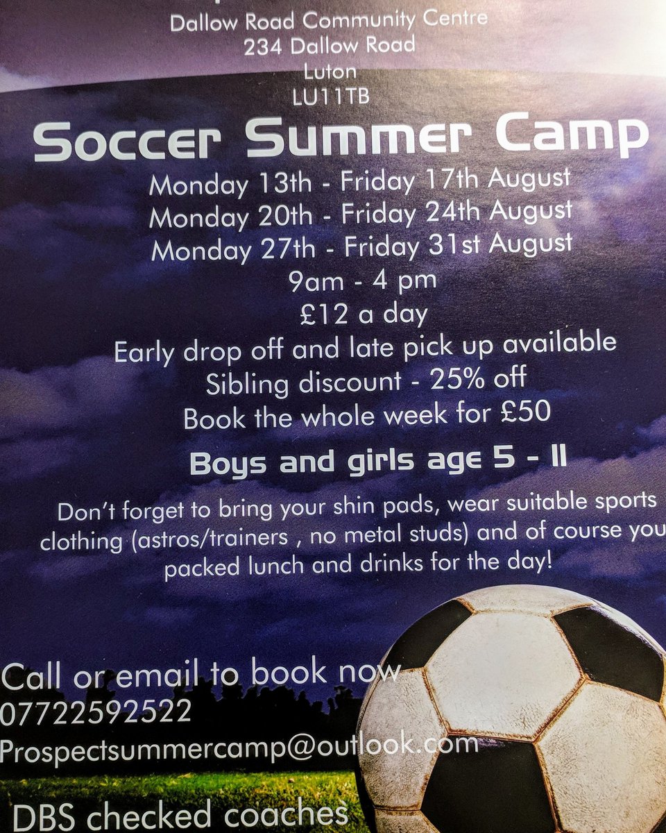 Soccor Summer Camp 2018