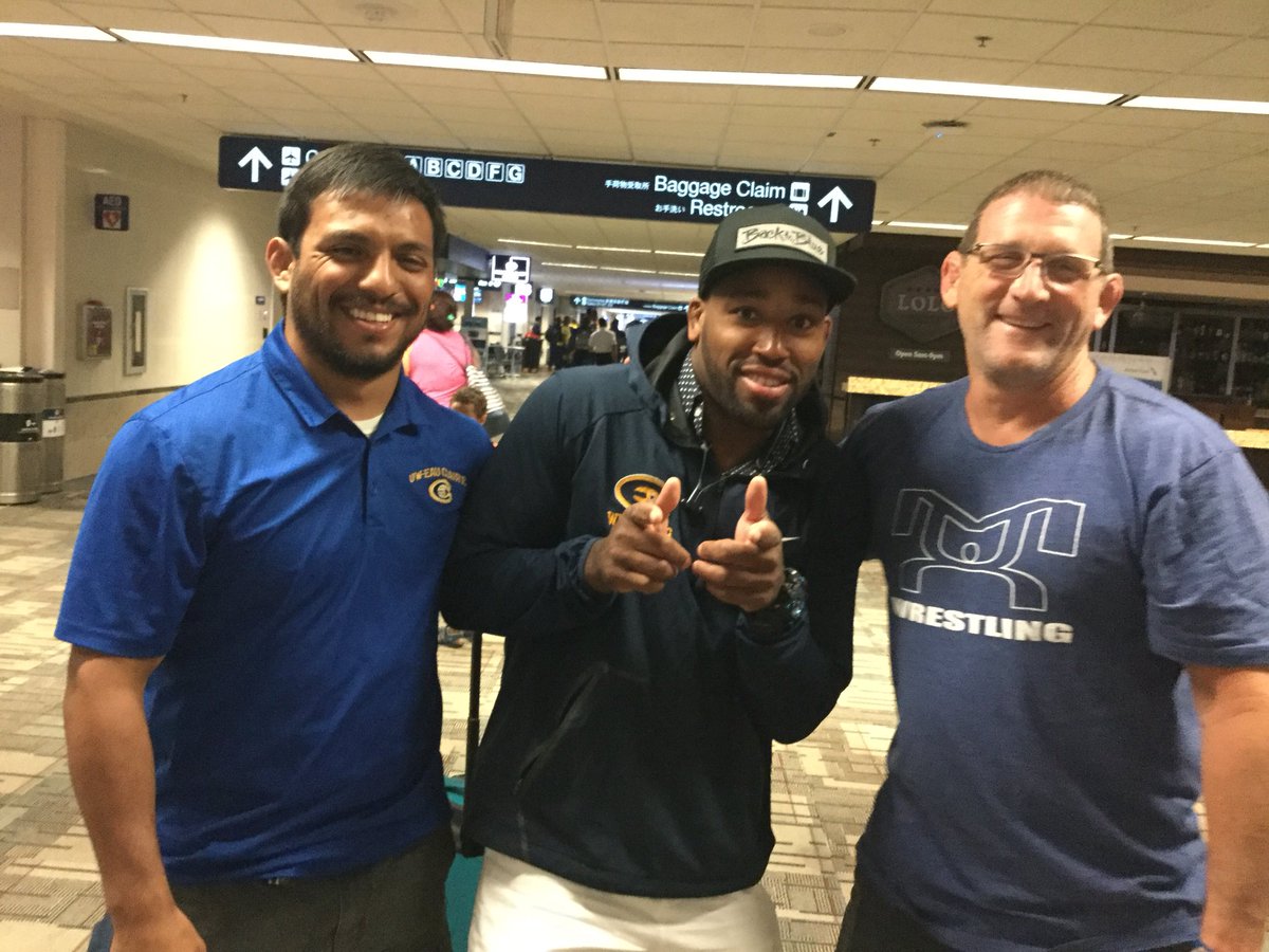 UWECWrestling's tweet photo. We are heading home. Thanks @nwcawrestling for a great convention. Tops this year were sleep workshop, @DabeGean technique, and learning @UWECWrestling is hosting 2019 NCAA Regionals.  Bring on the school year!!! https://t.co/DL8WFm0MGg