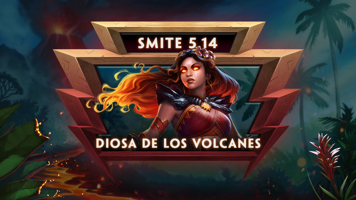 SMITEGameLA's tweet photo. ¡La actualización 5.14 - Diosa de los Volcanes llega a PC hoy!
El mantenimiento de servers empezará sobre las 10am ET.
Notas del Parche: https://t.co/r1Hz3sQEuA https://t.co/JLGVUXCHOj