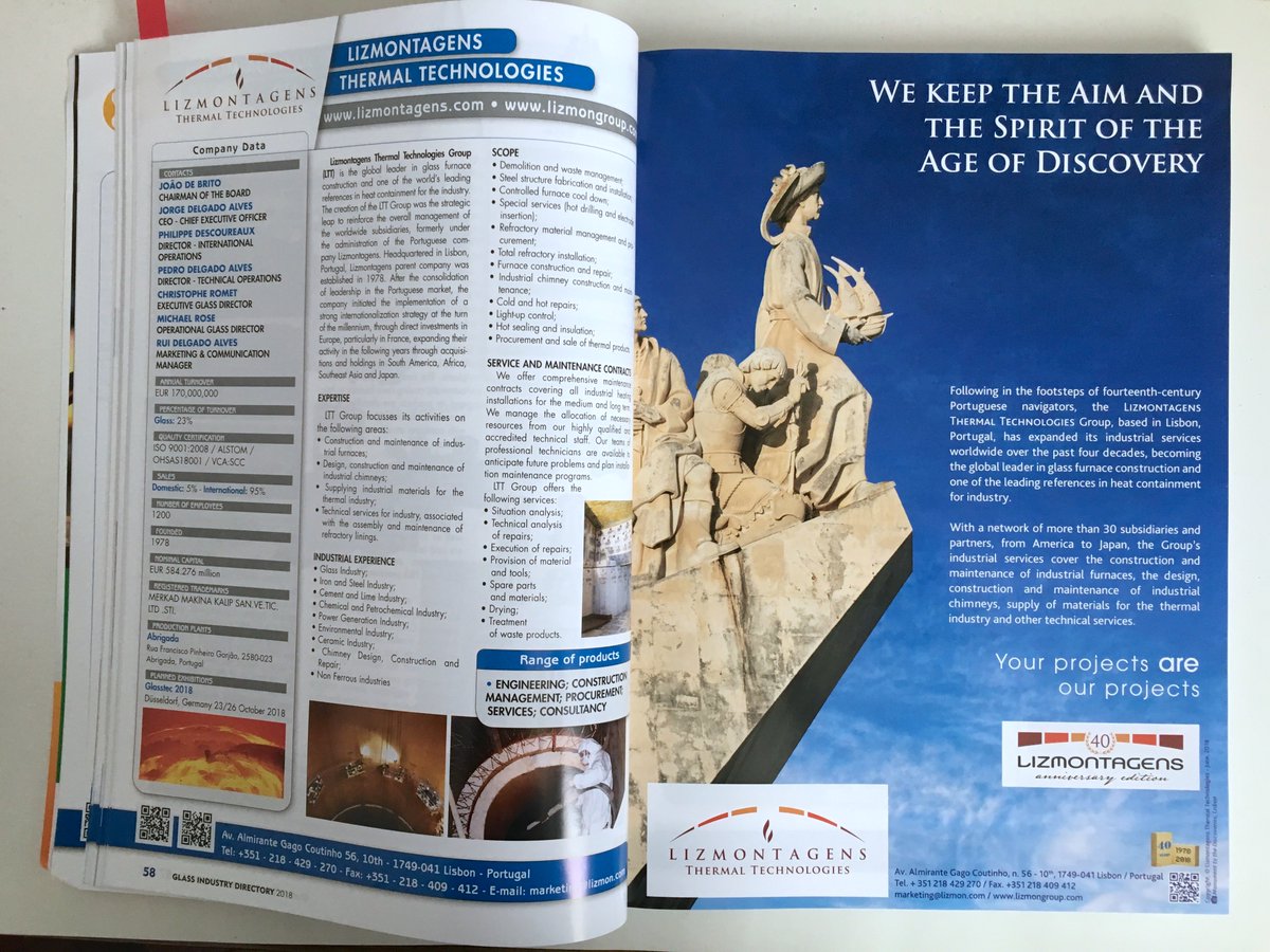 Glass Industry World Directory 2018.
