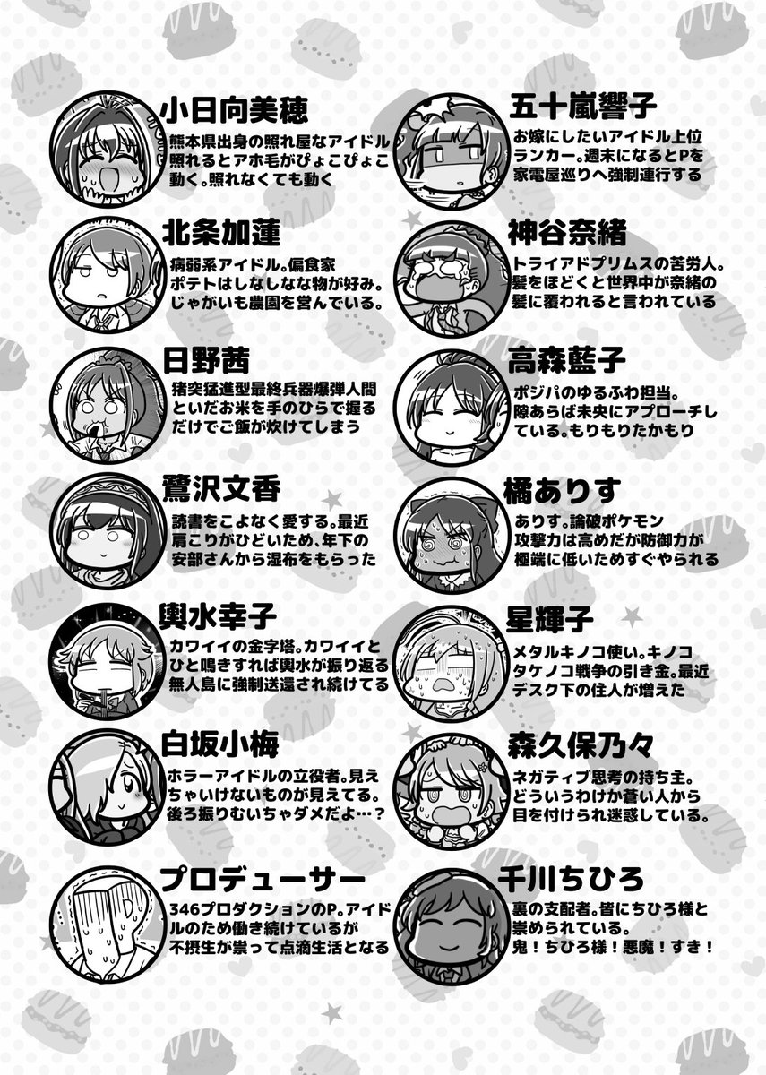 C94 お品書き 日曜日