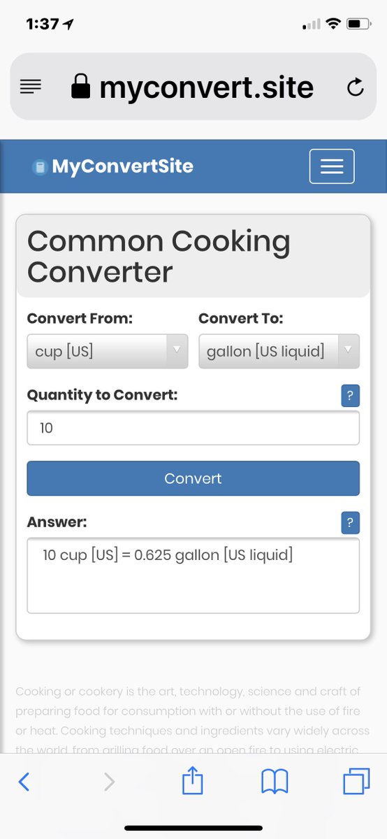 MyConvertSite's tweet image. Convert distance, time, file size, mass etc. #convert #unitconverter