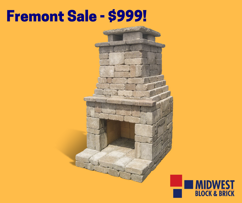 In case you're in the market for a great addition to your patio before fall arrives, today is the last day of our Fremont Fireplace Kit sale at many of our locations!
