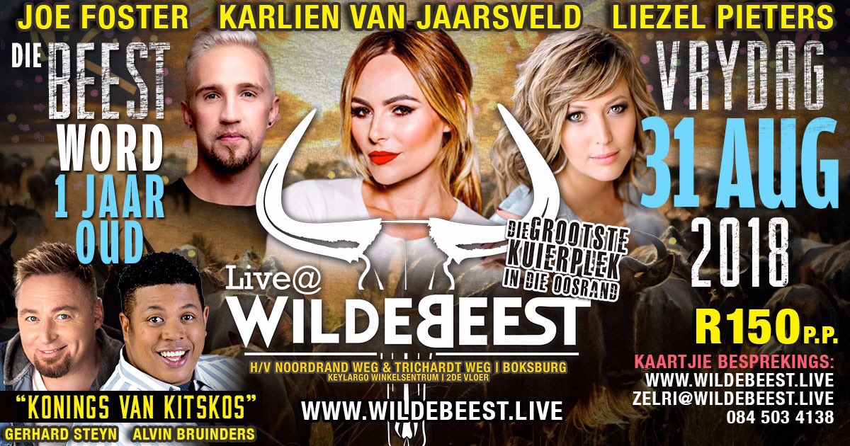 Live at Wildebeest tweet media