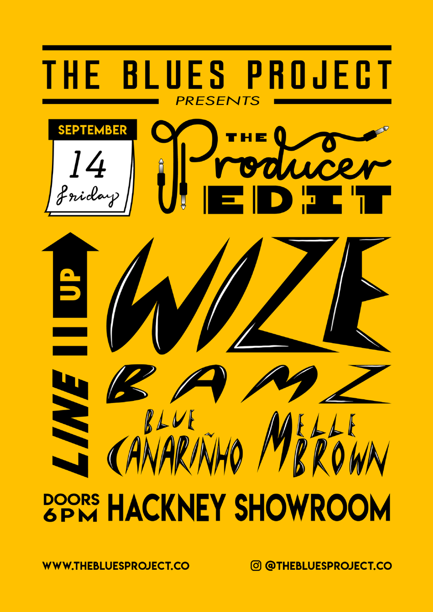 bluesproject_co's tweet photo. #GIVEAWAYTIME. For all our fans looking to save a coin, this one is for you! We're giving away 2 TIX to our Sept show headlined by @wizetheproducer. To enter, tag a friend you'd take with you and tell us an #rnb singer you'd like WIZE to work with &amp; why https://t.co/3viw7qPjnH https://t.co/Aks5paJtal