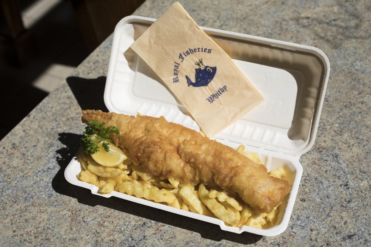 RoyalFisheries's tweet image. Will you be joining us here in #Whitby during #folkweek? If so, don’t forget to pop by for some delicious fresh #MSCCertified #fishandchips. #sustainable #yorkshire #annualfolkweek #whitbyfolkweek