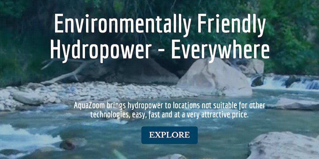 AquaZoomVEP's tweet photo. Our #fishfriendly #microhydropower installation was awarded by the President of Germany Joachim Gauck. More @ https://t.co/LbuoSXiXam https://t.co/134COTQ6N4