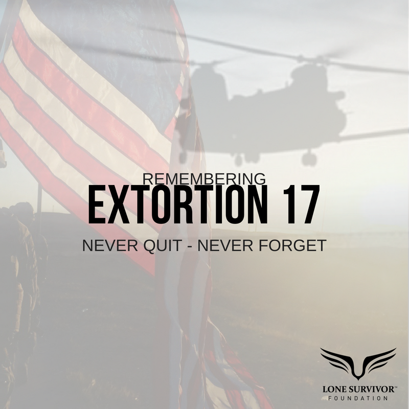 ORW_Foundation's tweet photo. Today we remember the warriors of Extortion 17 and we honor their courage and sacrifice with a commitment to Never Quit - Never Forget. https://t.co/A27sfdl4Rv