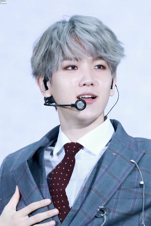 hapkidoprince's tweet image. Second is Baekhyun in ash grey 

#TBWORLD2018 #BAEKHYUN #EXO⁠ ⁠ #KPOP #SouthKorea @weareoneEXO