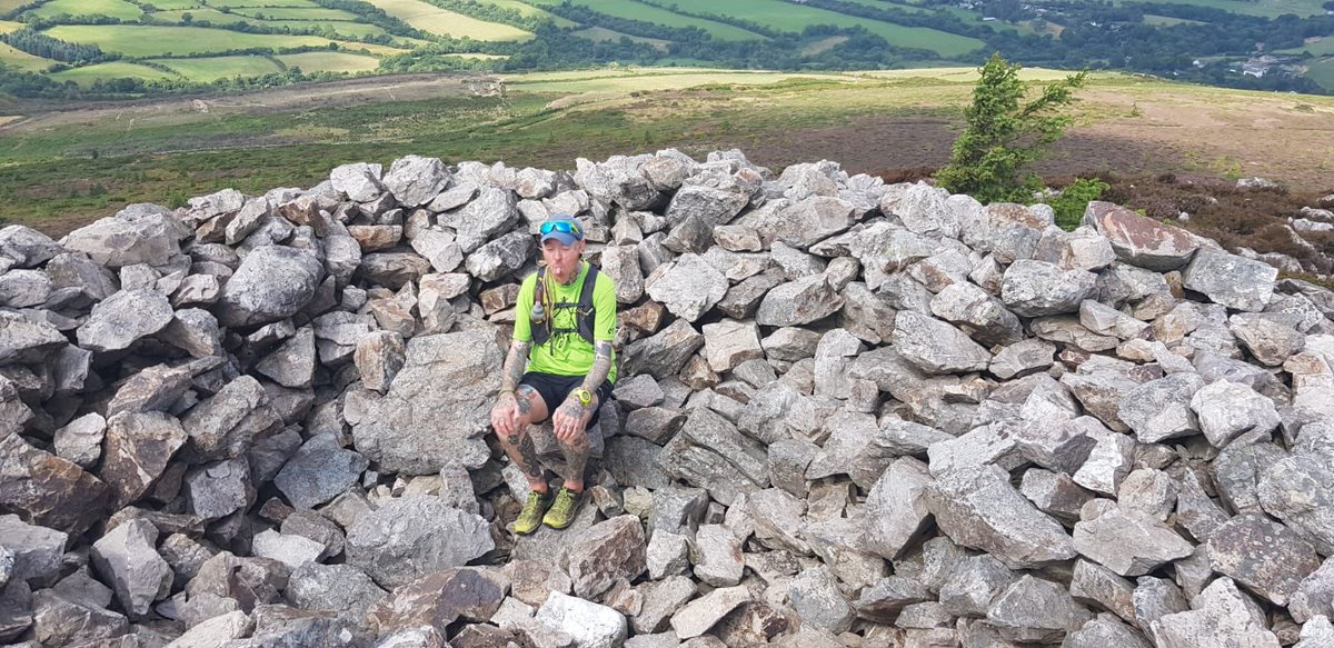 JuJuJay3's tweet photo. While the group were resting I took to a bit of juju time &amp; climbed a nice tough boulder which took a bit of work but was fun! #bouldering #skyrunner #greatoutdoorsirl #liveypb https://t.co/P5JFTzu9Nl