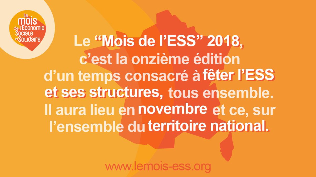 ☀️ Très bon début de semaine à toutes et à tous ☀️
Il n'y a pas que la canicule qui nous donne envie d'être au mois de novembre 😉 lemois-ess.org 👉 Structures de l'ESS, vous pouvez inscrire vos événements à l'agenda national du <a href="/mois_ESS/">Mois de l'ESS</a> !
#ESS #MoisESS18 #canicule