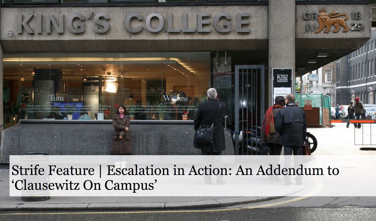 StrifeBlog's tweet photo. Is the culture war on campus escalating? As the debate on #freespeech and #politicallycorrectness goes on, @rainsbor explores how increasing confrontation can lead us to 'a very dark place' https://t.co/AbsipJAuPw https://t.co/q5YYFKY8XF