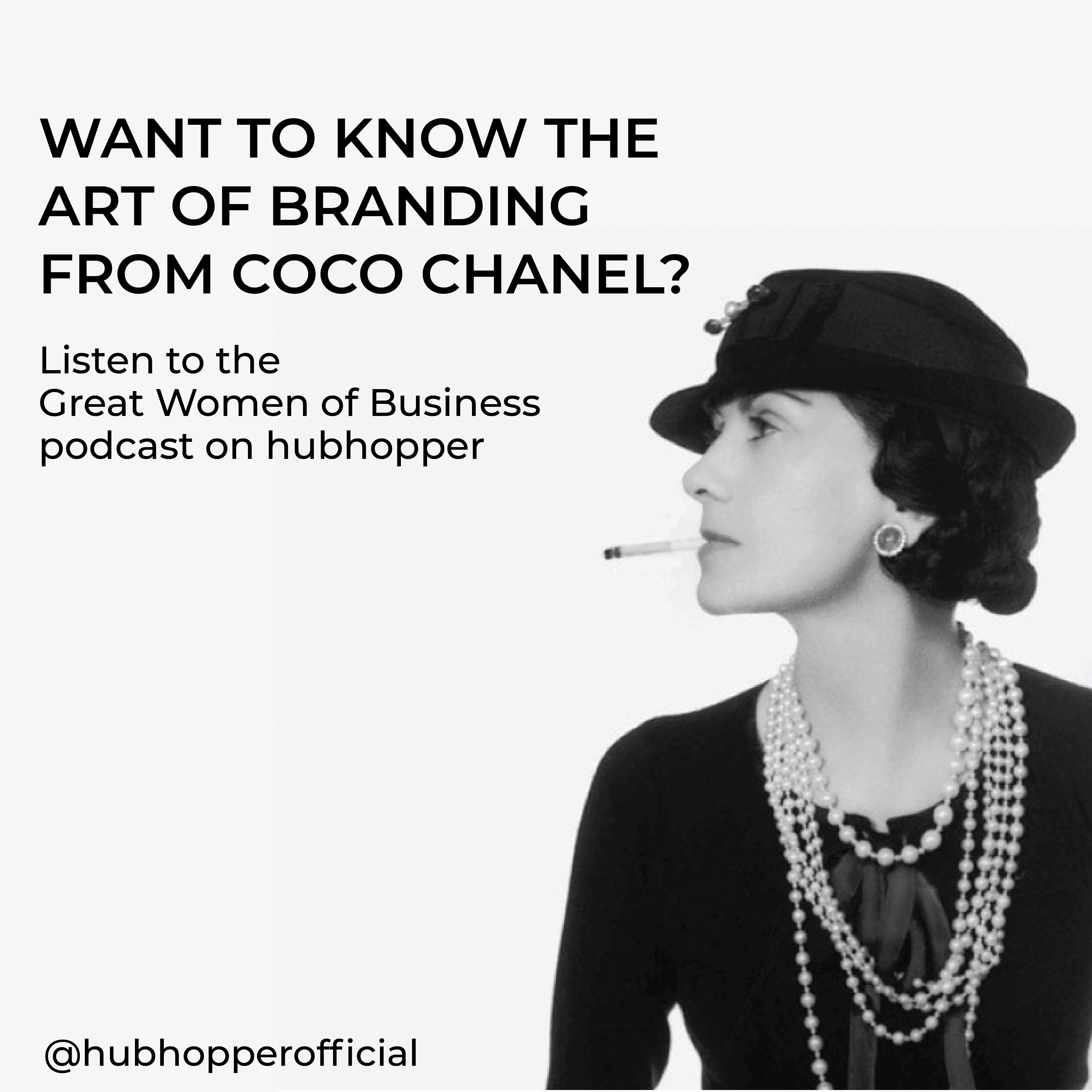 Hubhopper on X: From Coco Chanel to Mrs. Fields, know about the triumphs  of individuals ahead of their time. Their stories tell us about their most  innovative business principles and how those