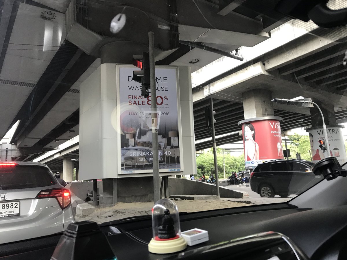 lordofkendal's tweet image. There must be at least 10 lanes above us at this junction #carFirst #bkk