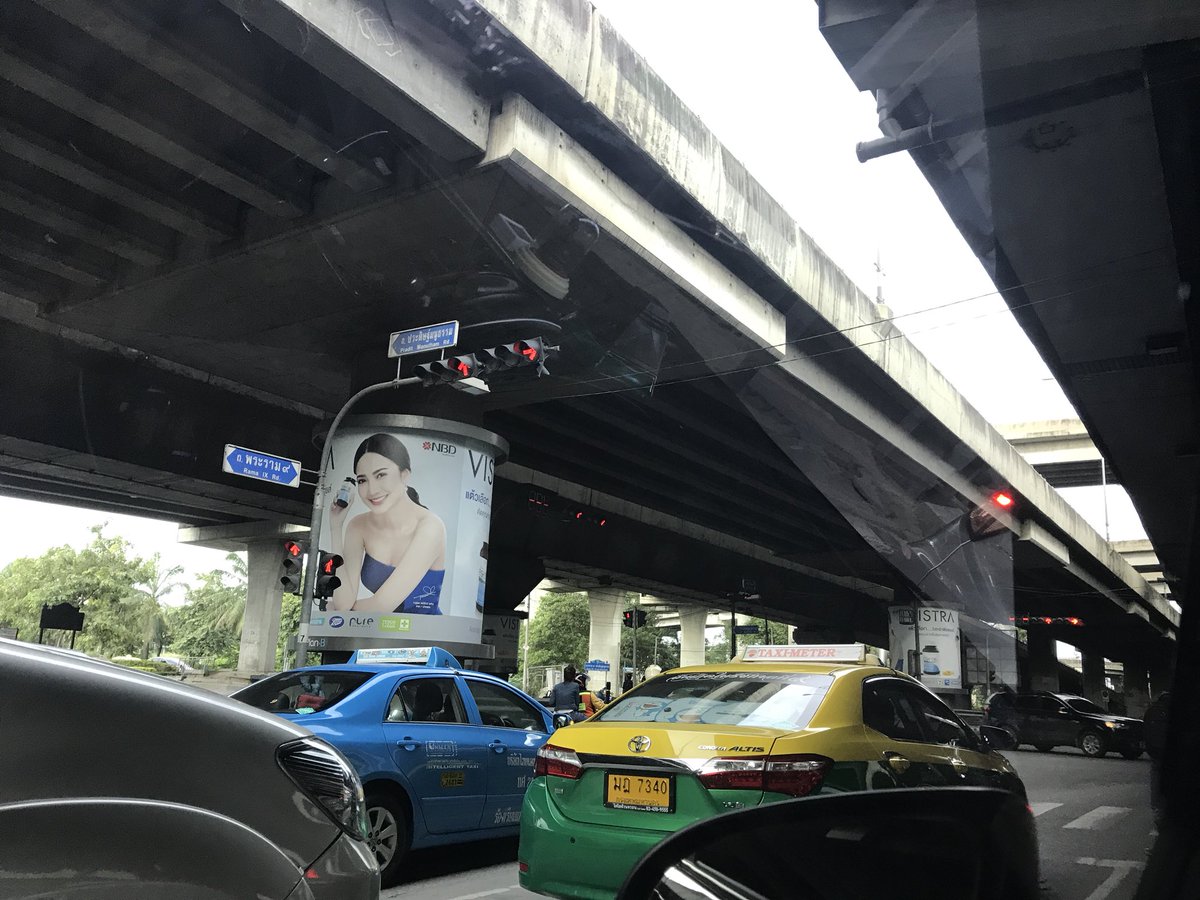 lordofkendal's tweet image. There must be at least 10 lanes above us at this junction #carFirst #bkk