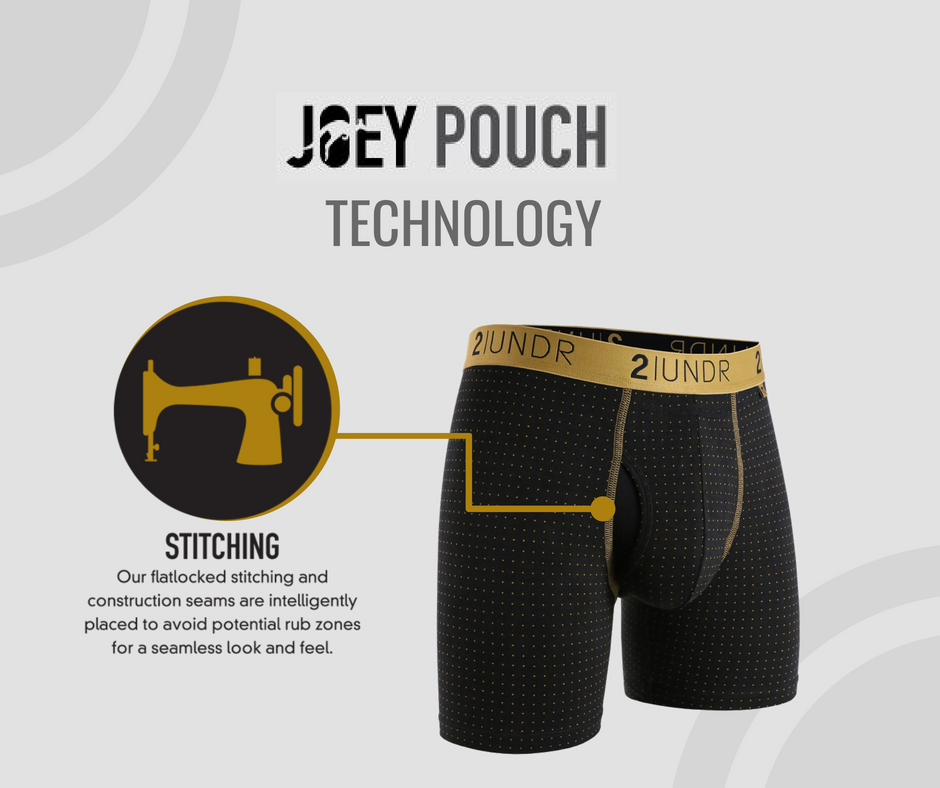 "That Stitching be bitchin"

Seamless look and feel with no rubbing! 

#2UNDR #JoeyPouch