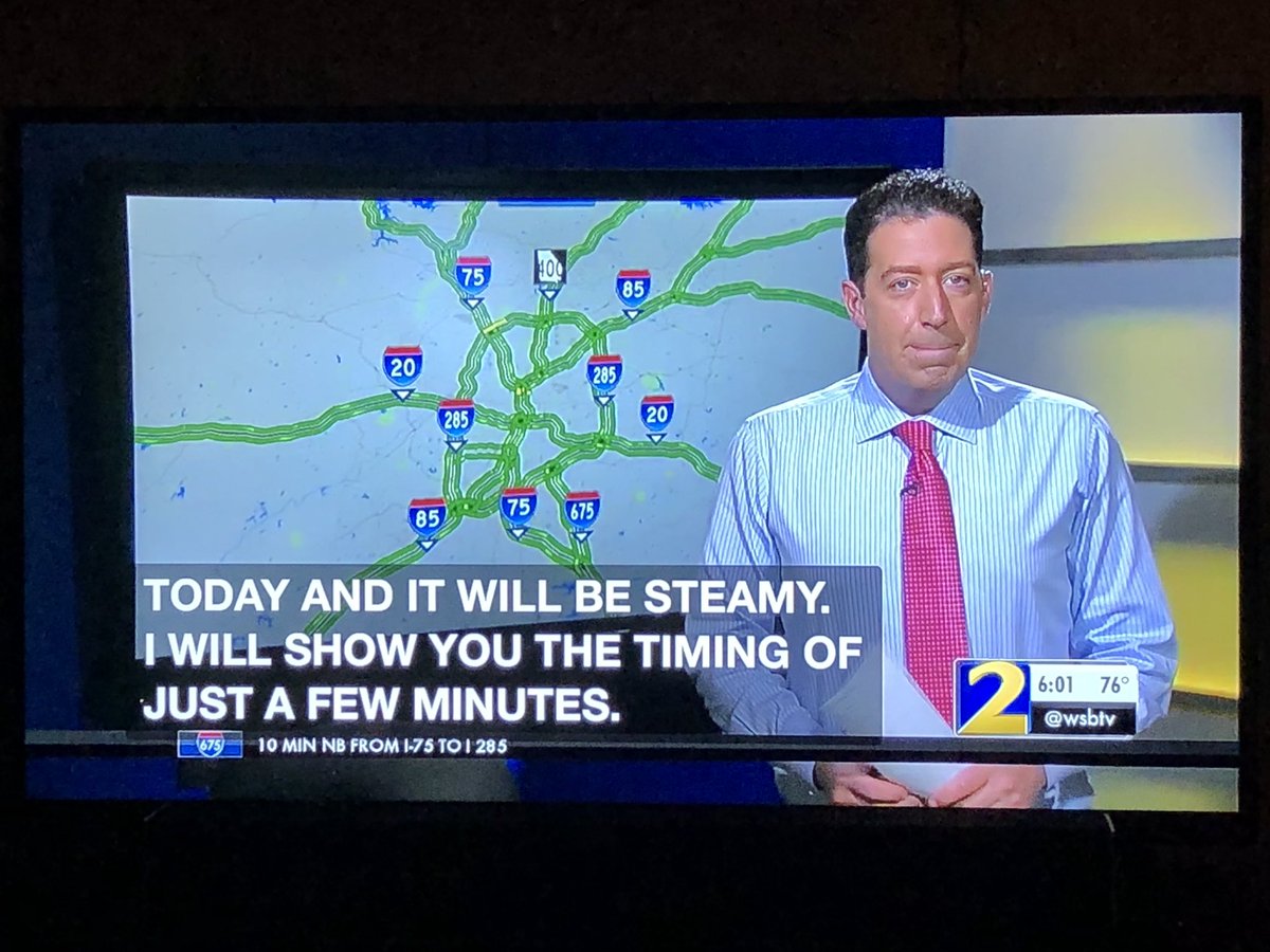 Brosner85's tweet photo. @MarkArum loves steamy days. https://t.co/cgEhNBe08u