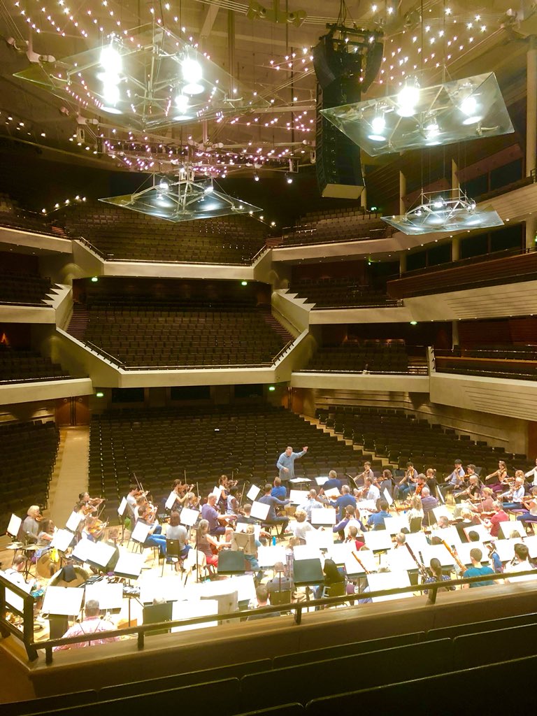 Current view from the office...
Rehearsing #EIFSiegfried (<a href="/edintfest/">Edinburgh International Festival</a> ) with The Hallé Orchestra (sounding *amazing*) led by Sir Mark Elder, with Iain Paterson and Simon O'Neill in the stunning acoustic of <a href="/bridgewaterhall/">The Bridgewater Hall</a>  ...  

#niceworkifyoucangetit