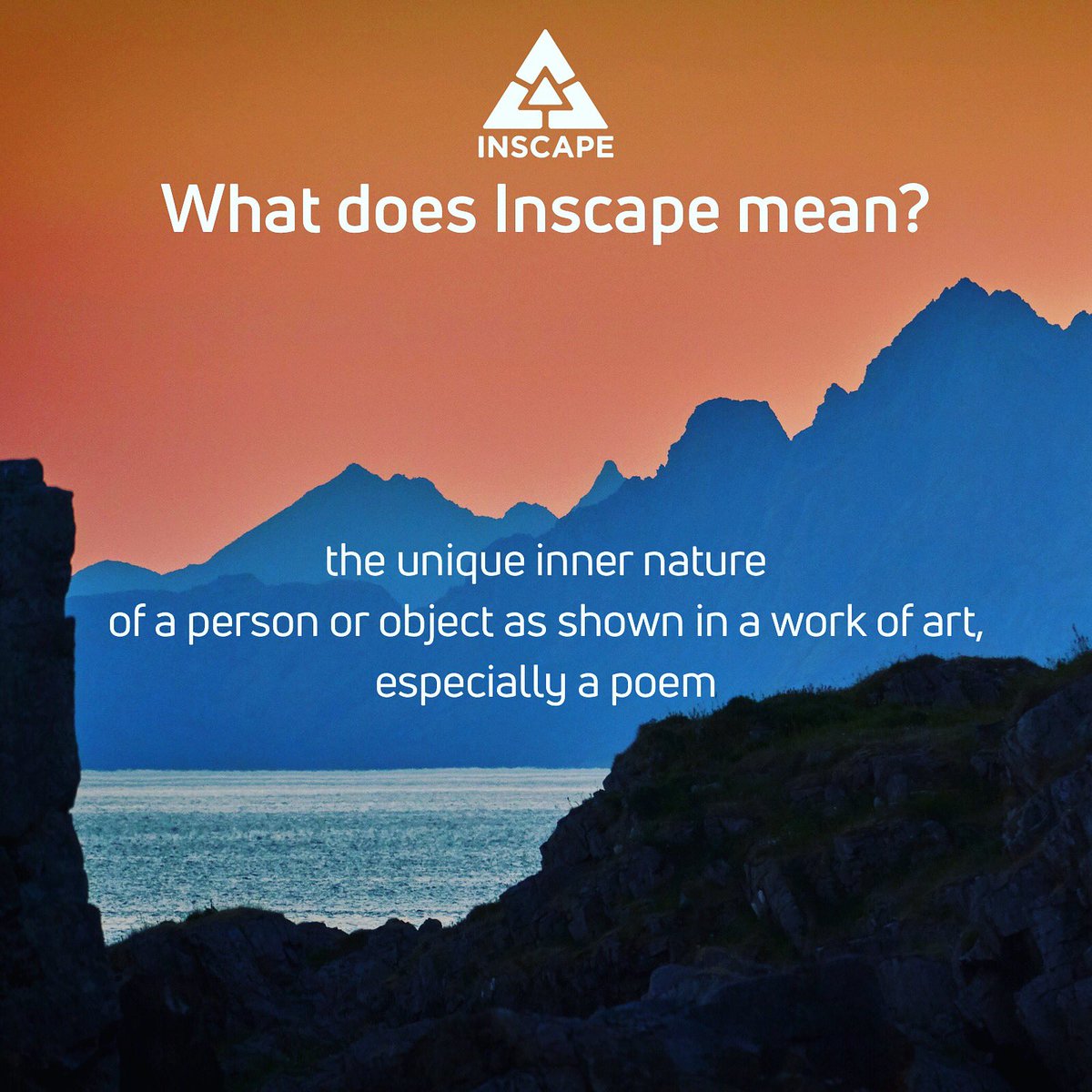 About the name. 
#InscapeFestival2018 #IMF2018 #undergroundmusic #camping #music #foodtrucks #festival #nature #meaning #inscape #djsets #dj #beginnings #dictionary