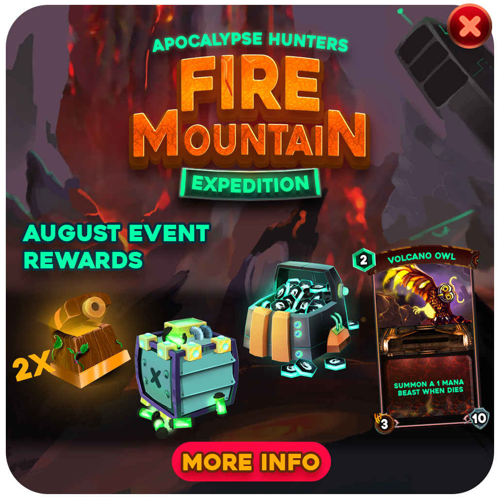 apocalypsehunt's tweet photo. Get Ready because in august we will have 3 different kind of events!
More info at https://t.co/CNwUyhEmQp
#apocalypsehunters #mobilegame #indiedev https://t.co/DcDU5hd5Yp