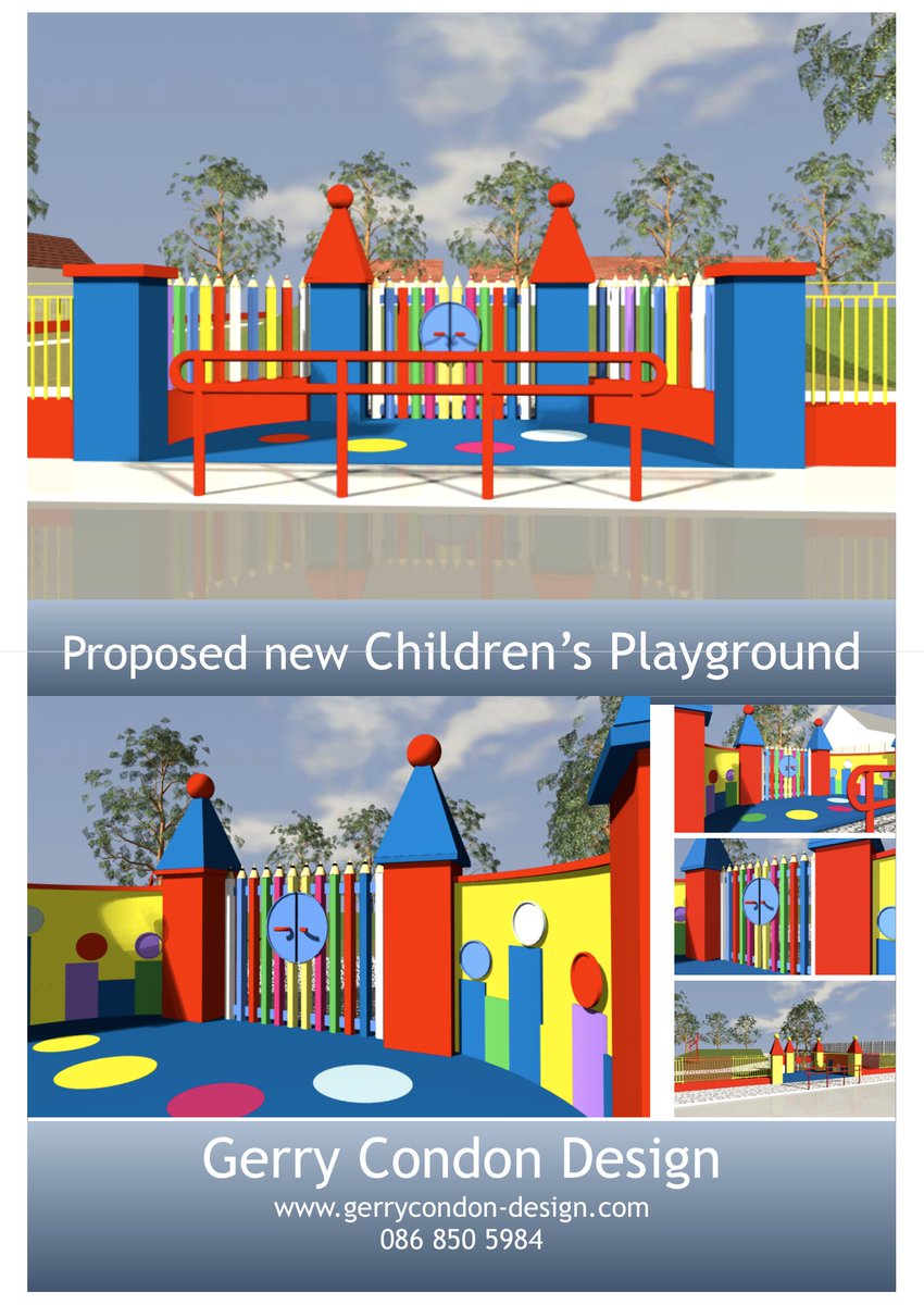 Proposed new Children's Playground
gerrycondon-design.com
086 850 5984